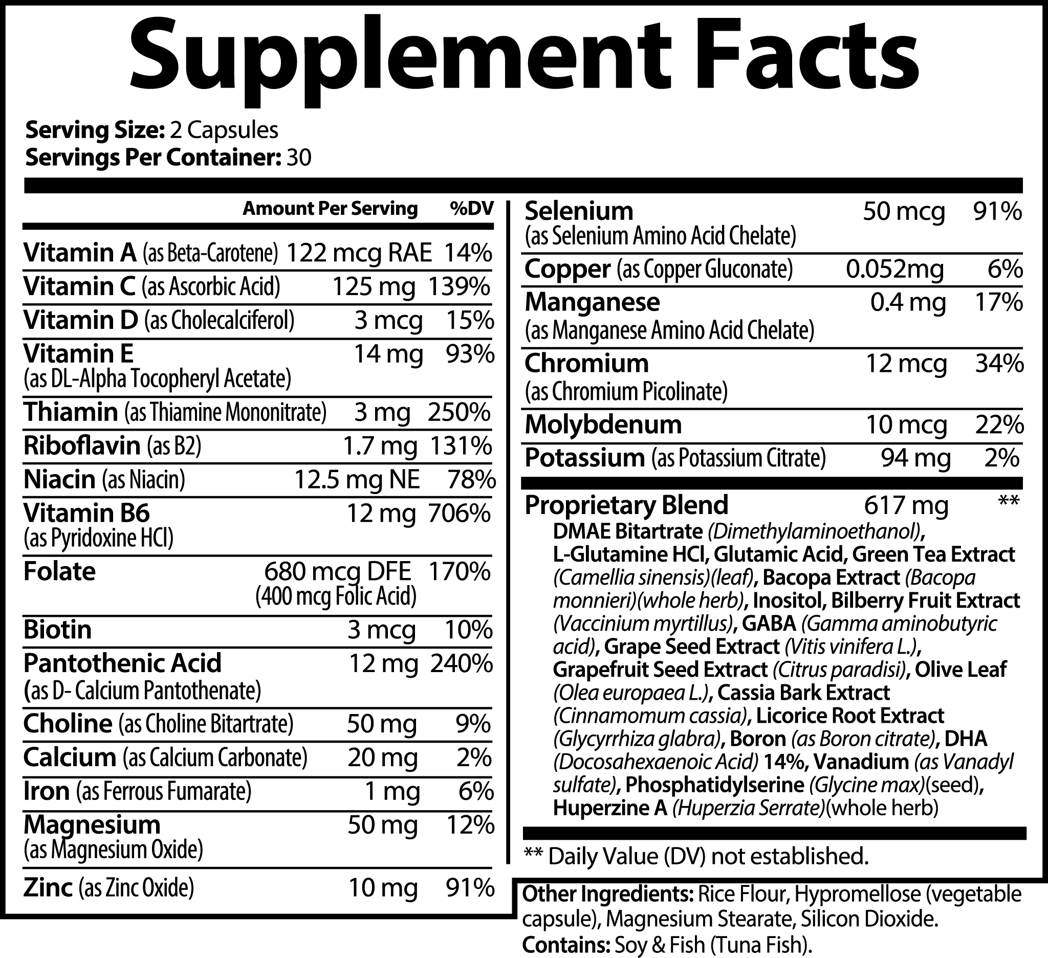 Brain & Focus Capsules